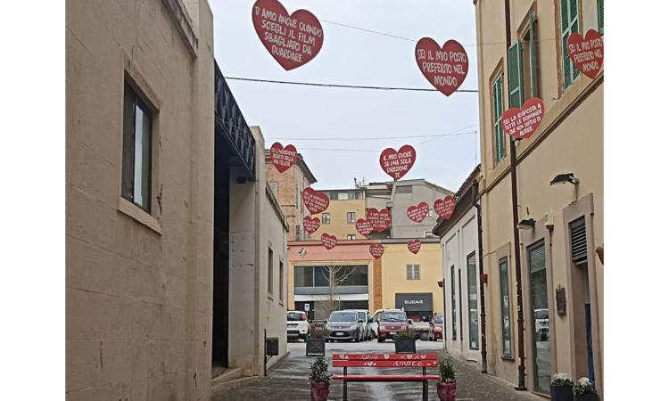 Tolentino si veste d’amore: il centro storico celebra San Valentino