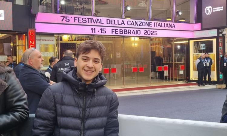 Da Tolentino a Sanremo, brilla il talento di Tommaso Foresi: per lui il primo assaggio dell'Ariston