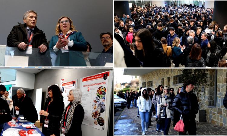 Porte aperte all’Università di Camerino: in 1200 alla scoperta dell'ateneo (VIDEO e FOTO)