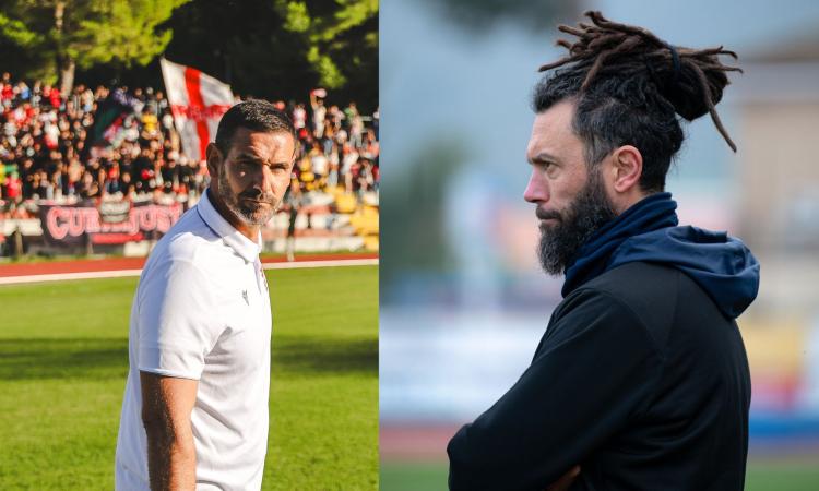 Maceratese-Tolentino, parola ai due allenatori: Possanzini e Passarini prima del derby Maceratese-Tolentino, parola ai due allenatori: Possanzini e Passarini prima del derby