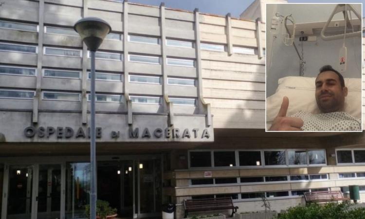 Macerata, Mattia Orioli ringrazia il personale dell'ospedale: "La sanità pubblica ha bisogno di sostegno" Macerata, Mattia Orioli ringrazia il personale dell'ospedale: "La sanità pubblica ha bisogno di sostegno"