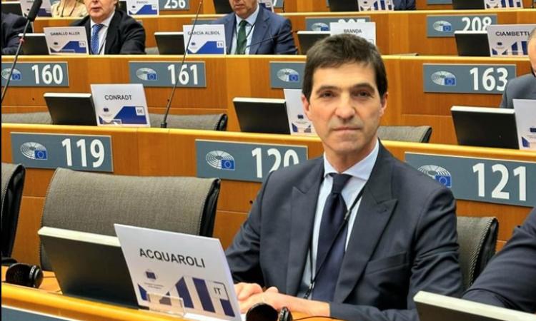 Acquaroli sbarca a Bruxelles: "Qui per rappresentare al meglio le Marche, burocrazia europea complessa"