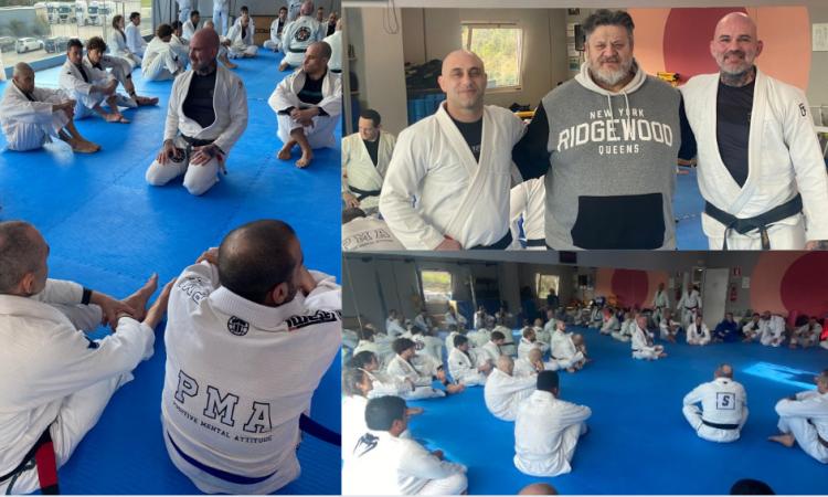Il campione e maestro di brazilian Jiu Jitsu Federico Tisi a Macerata Il campione e maestro di brazilian Jiu Jitsu Federico Tisi a Macerata