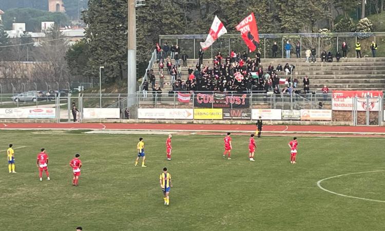 Eccellenza, la Maceratese cade a Urbino: Morelli fa perdere l'imbattibilità esterna alla 'Rata'