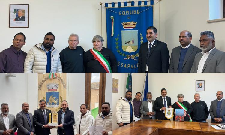 Cessapalombo e Camporotondo, il vice ambasciatore indiano in visita: "Qui una grande comunità"