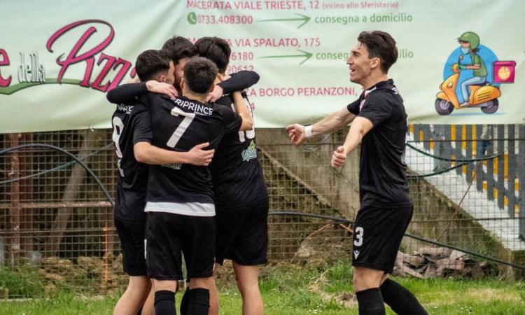 Eccellenza, la Maceratese torna a brindare in casa: Fabriano affossato 3-1 e primo posto ritrovato