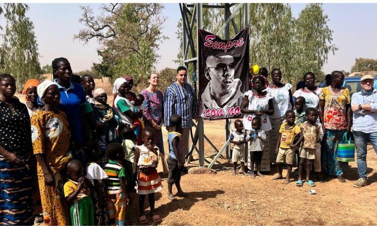 “Amici Per Odv di Tolentino” in viaggio in Burkina Faso. Inaugurato un pozzo in memoria di Emanuele Mosca