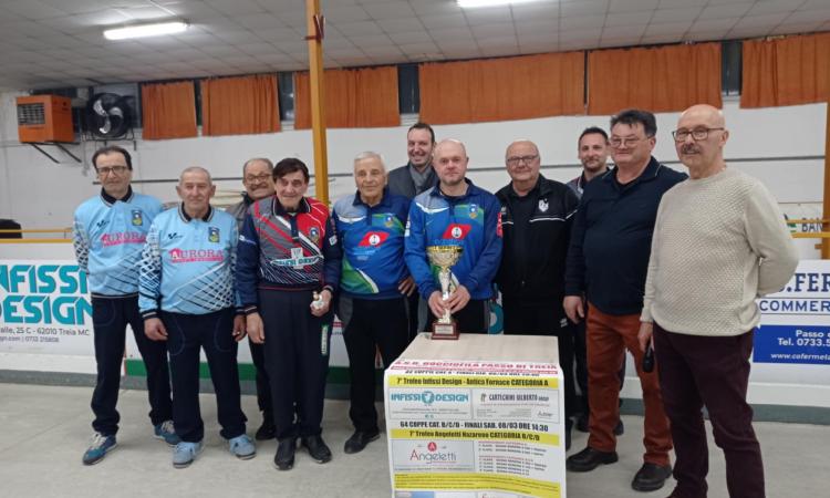 Bocce, l'Hr Bocciofila Villa Potenza trionfa al Trofeo Angeletti Nazareno