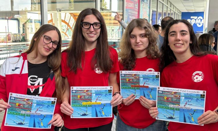 Centro nuoto Macerata, assieme al Centro Salvamento Marche exploit alla 9° Memorial "Licciardi" a Roma