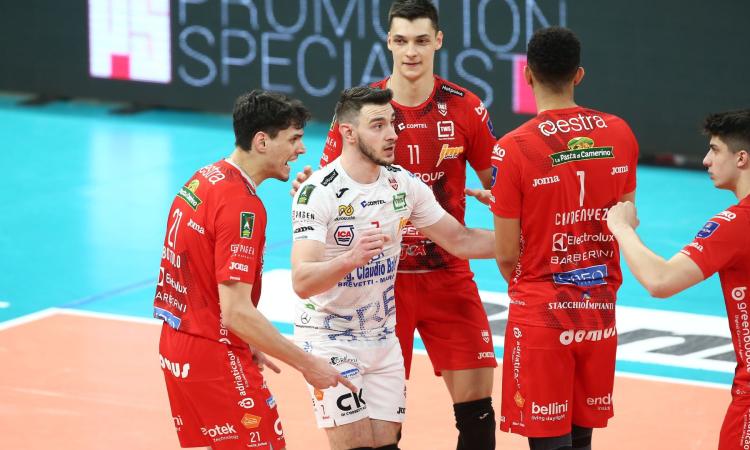 La Lube spazza via Milano in 3 set: la serie dei quarti di finale playoff torna in parità