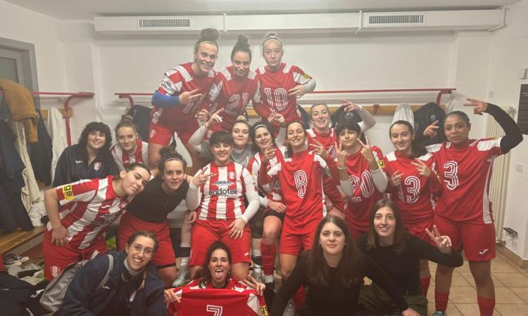 Eccellenza femminile, show della Cf Maceratese: travolta la Sangiustese 11-0: vetta sempre più vicina