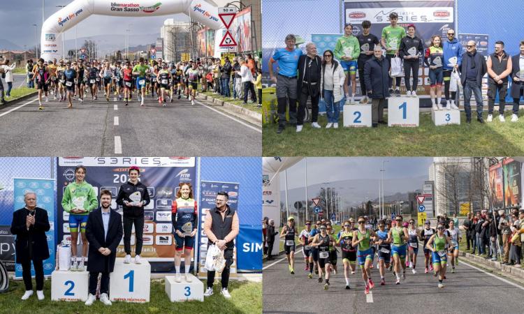 Duathlon Tolentino 2025, Alessia Righetti concede il bis: al maschile Thomas Burr stacca tutti in bici Duathlon Tolentino 2025, Alessia Righetti concede il bis: al maschile Thomas Burr stacca tutti in bici