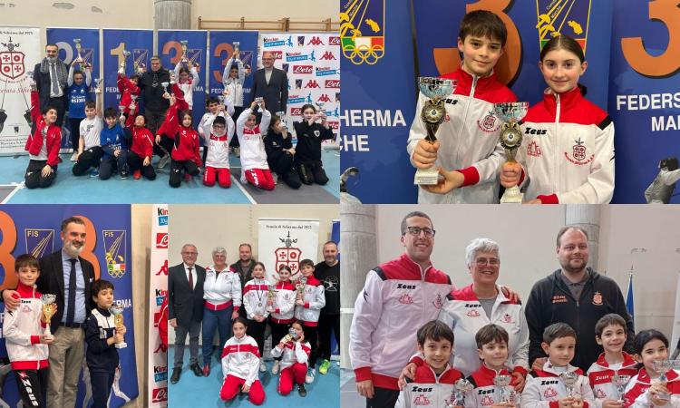 Campionato regionale under 14 a Loro Piceno: ottimi risultati per la Macerata Scherma Campionato regionale under 14 a Loro Piceno: ottimi risultati per la Macerata Scherma