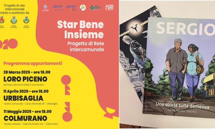 Loro Piceno, un evento dedicato alla sensibilizzazione sull’Alzheimer e al progetto “Star Bene Insieme” con il libro “Sergio” Loro Piceno, un evento dedicato alla sensibilizzazione sull’Alzheimer e al progetto “Star Bene Insieme” con il libro “Sergio”