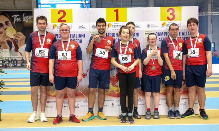 L'Anthropos brilla ai campionati italiani di atletica leggera Fisdir: ad Ancona 23 medaglie L'Anthropos brilla ai campionati italiani di atletica leggera Fisdir: ad Ancona 23 medaglie
