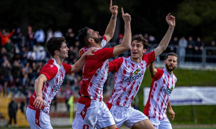 Eccellenza, la Maceratese resiste e vince: 3-2 al Chiesanuova per restare in vetta