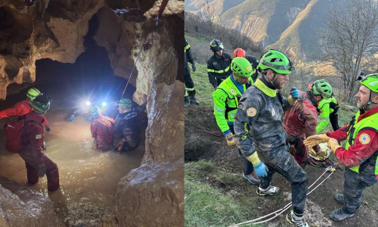Tragedia nelle grotte dei Cinque Laghi: muore speleologo di 47 anni Tragedia nelle grotte dei Cinque Laghi: muore speleologo di 47 anni
