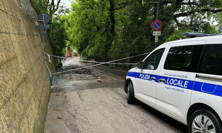 Macerata - "La strada è dissestata", scatta il divieto di transito in Borgo Santa Croce Macerata - "La strada è dissestata", scatta il divieto di transito in Borgo Santa Croce