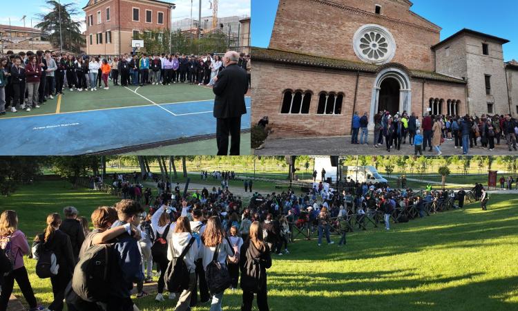 L'abbraccio dei giovani per il Giubileo degli adolescenti: oltre 600 studenti all'Abbadia di Fiastra L'abbraccio dei giovani per il Giubileo degli adolescenti: oltre 600 studenti all'Abbadia di Fiastra