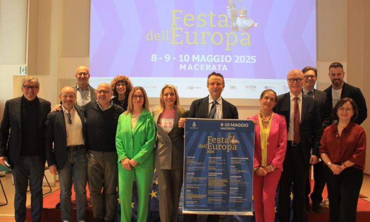 Macerata celebra l'Europa: 68 locali, 17 eventi e un premio intitolato a Fabio Andreozzi