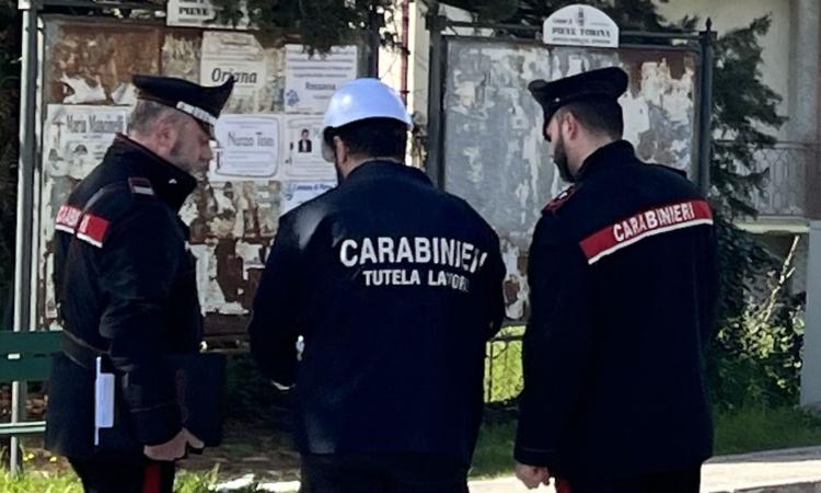 Cantieri a rischio nel Maceratese: sospese 9 imprese e multe per 180mila euro. Denunciati 16 imprenditori