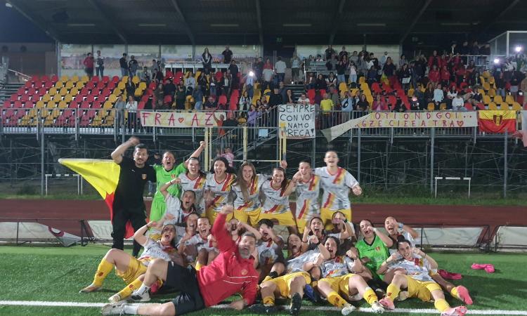 Eccellenza femminile, la Recanatese vince lo scontro diretto con la Cf Maceratese e vola in serie C