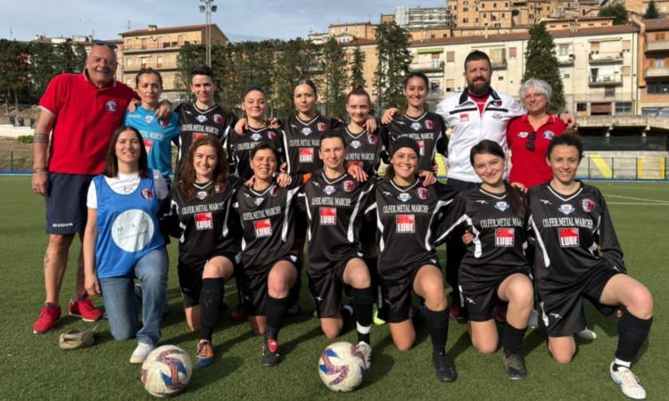 Eccellenza femminile, l’Aurora Treia chiude in bellezza: goleada al Caldarola e settimo posto in classifica
