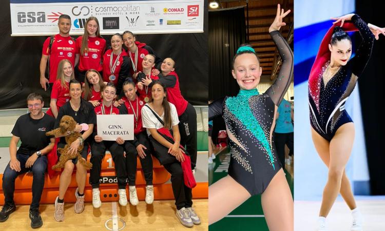 La Ginnastica Macerata brilla ai campionati nazionali: tre titoli italiani e pioggia di medaglie a Porto Sant’Elpidio La Ginnastica Macerata brilla ai campionati nazionali: tre titoli italiani e pioggia di medaglie a Porto Sant’Elpidio