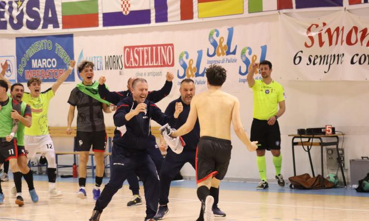 Calcio a 5, il Gagliole batte il Bayer Cappuccini e stacca il pass per le fasi nazionali play-off