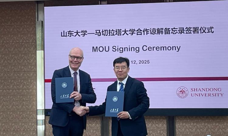 Missione in Cina per UniMC: intesa con la Shandong University su ricerca e didattica