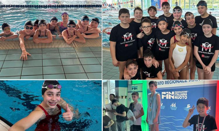 Il Centro Nuoto Macerata protagonista ai Regionali Esordienti di Grottammare Il Centro Nuoto Macerata protagonista ai Regionali Esordienti di Grottammare