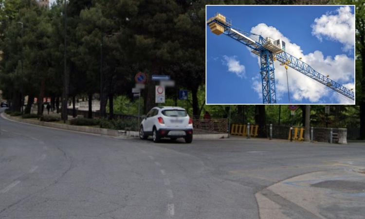 Macerata, il 22 e 23 maggio cambia la viabilità in piazza Garibaldi: ordinanza per il montaggio di una gru