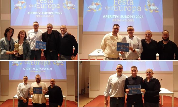 Macerata, Aperitivi Europei con 40mila presenze: ecco i vincitori della Festa dell’Europa 2025