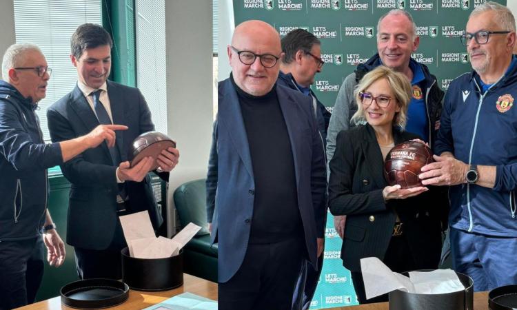 La regione Marche premia la Fermana FC Walking Football: encomio solenne per i campioni d’Italia Over 50 La regione Marche premia la Fermana FC Walking Football: encomio solenne per i campioni d’Italia Over 50