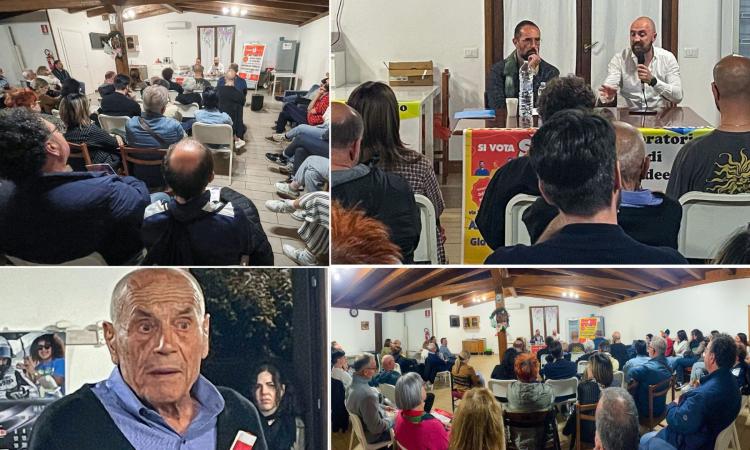 "Solo un contratto su dieci è stabile”: la sfida dei referendum spiegata a Montecosaro "Solo un contratto su dieci è stabile”: la sfida dei referendum spiegata a Montecosaro