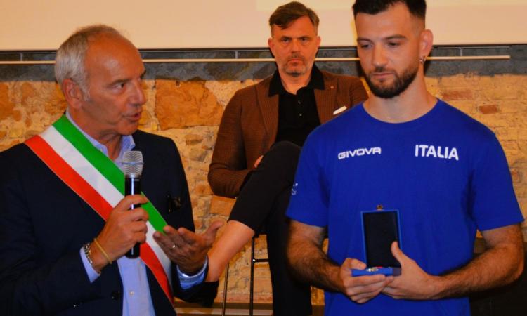 Porto Recanati, medaglia di bronzo al valore atletico per Andrea Giaretti Porto Recanati, medaglia di bronzo al valore atletico per Andrea Giaretti