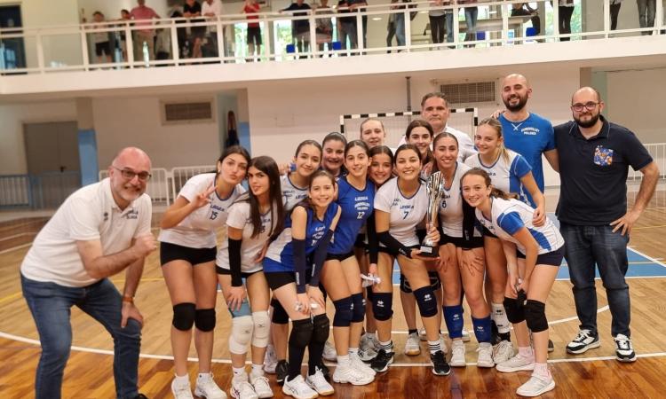 Pollenza, l'Eurovolley conquista la Mc Volley Cup Under 14 femminile