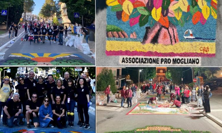 L’Infiorata dell’Ascensione torna a Mogliano con un messaggio di solidarietà L’Infiorata dell’Ascensione torna a Mogliano con un messaggio di solidarietà
