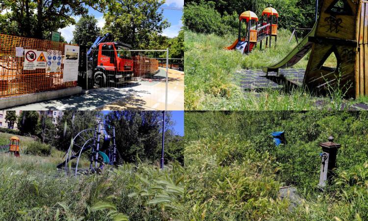 Estate a Macerata: Giardini chiusi, erbacce aperte. Cercasi aree verdi in città  (FOTO e VIDEO)