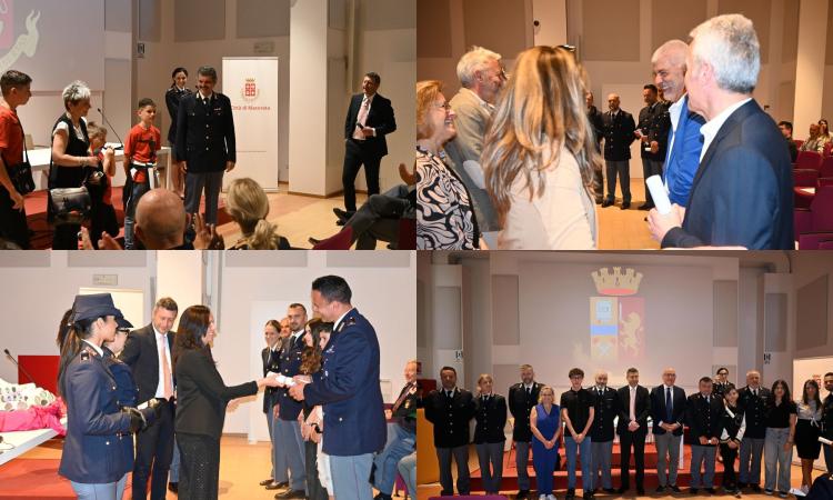 Macerata, riconoscimenti al personale della Polizia di Stato: a premiarli sono i familiari