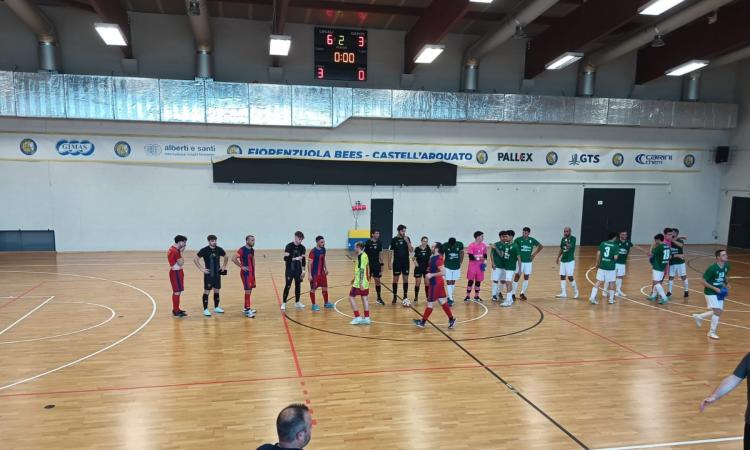 Sogno sfumato per l'Asd Gagliole C5, che esce comunque a testa alta dai playoff nazionali per mano del Baraccaluga