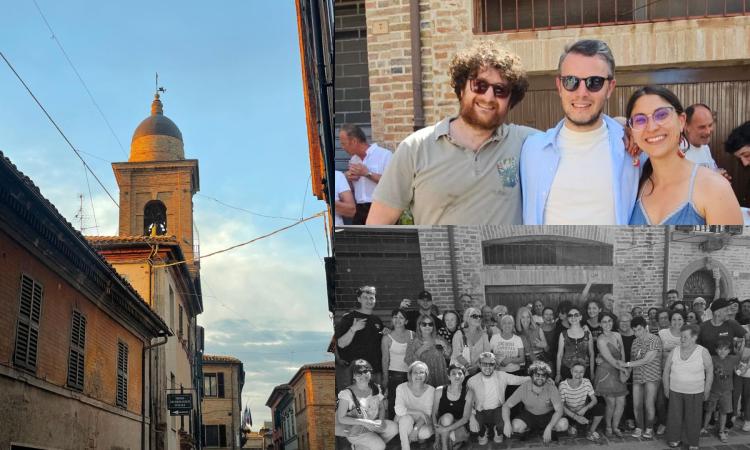 Largo Casarino: un pranzo di quartiere unisce comunità e turisti a Urbisaglia