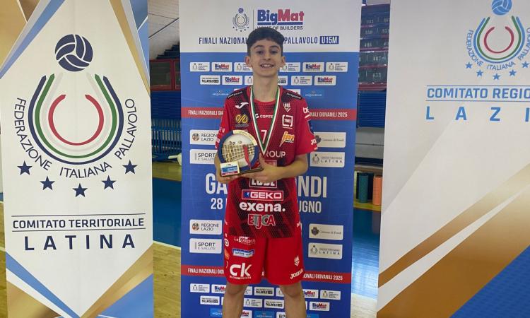Lube U15 da applausi, medaglia di bronzo alle Finali Nazionali: Talevi miglior alzatore d'Italia