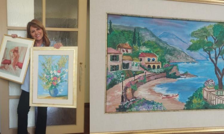 Macerata, dall’oculistica alla pittura: Fiorella Meo, l’infermiera che dipinge l’anima del paesaggio