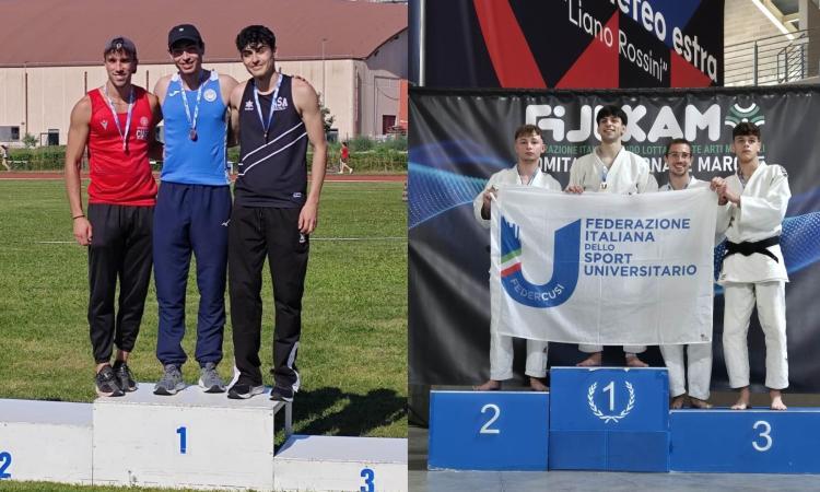 Cus Macerata brilla ad Ancona: oro nel salto triplo e argento nel judo ai Campionati Nazionali Universitari 2025
