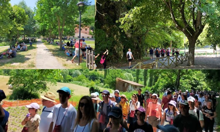Pioraco e Fiuminata protagoniste della Magnalonga 2025: un evento da tutto esaurito tra sentieri e sapori