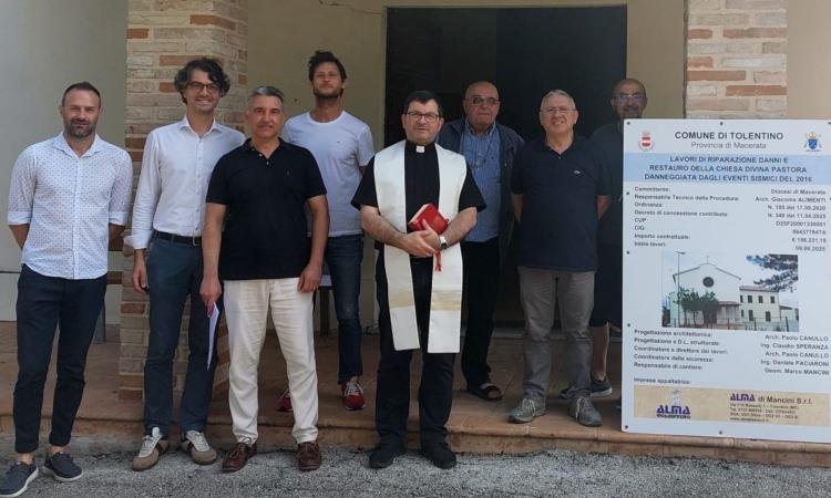 Tolentino, post-sisma: al via il cantiere della chiesa della Divina Pastora Tolentino, post-sisma: al via il cantiere della chiesa della Divina Pastora
