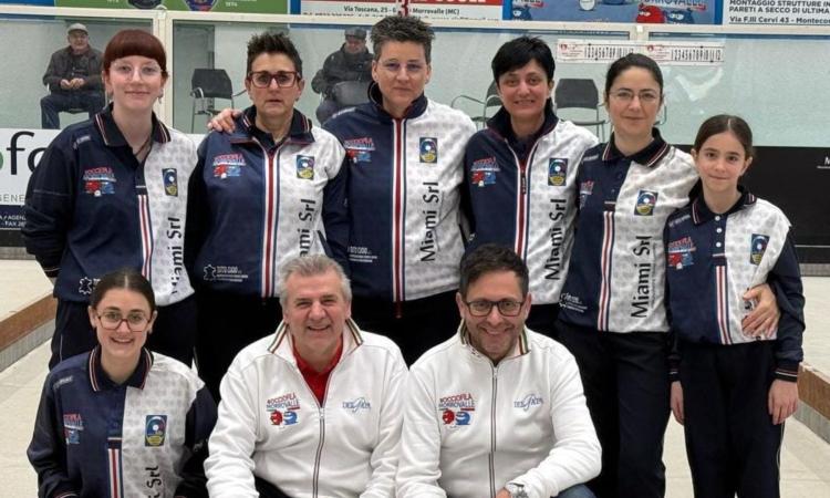 La Bocciofila Morrovalle si giocherà lo scudetto femminile a Campobasso La Bocciofila Morrovalle si giocherà lo scudetto femminile a Campobasso