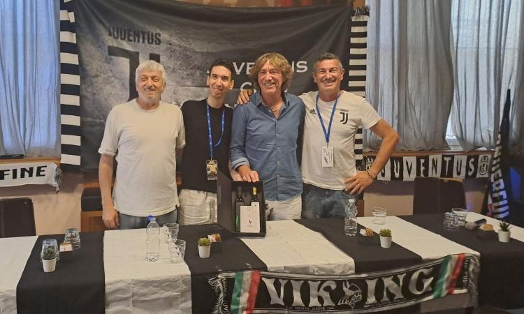 Folla bianconera per 'il maratoneta' Bonini a Potenza Picena e Montecosaro: "La mia la Juve più forte di sempre"