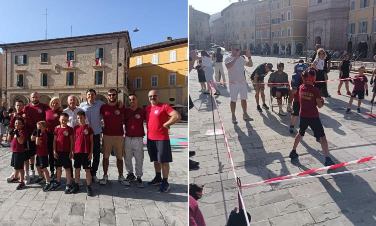 San Severino, Piazza del Popolo si trasforma in un ring a cielo aperto per il Criterium regionale di pugilato